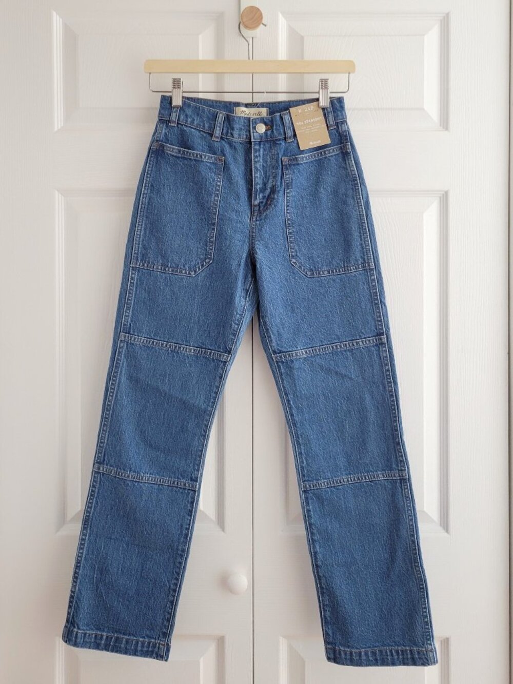 NWT Madewell 90s Straight Utility Jean